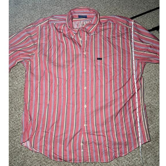 Faconnable XL - Striped Multicolor Button-Up Shirt - Long Sleeve - Picture 7 of 13